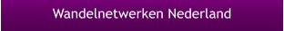 Wandelnetwerken Nederland