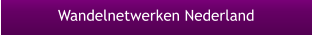 Wandelnetwerken Nederland
