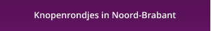 Knopenrondjes in Noord-Brabant